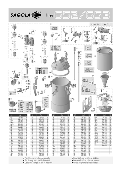 Calderin industrial 652