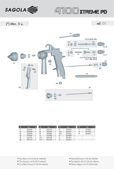Pistola 4100 xtreme pd