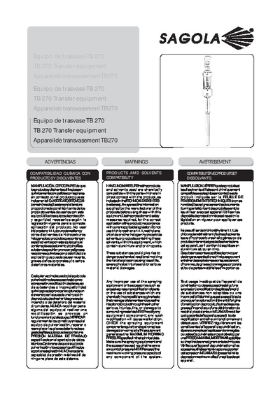Bomba neumatica portatil tb27