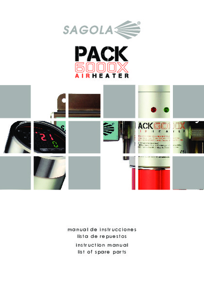Calentador de aire Pack 6000 X