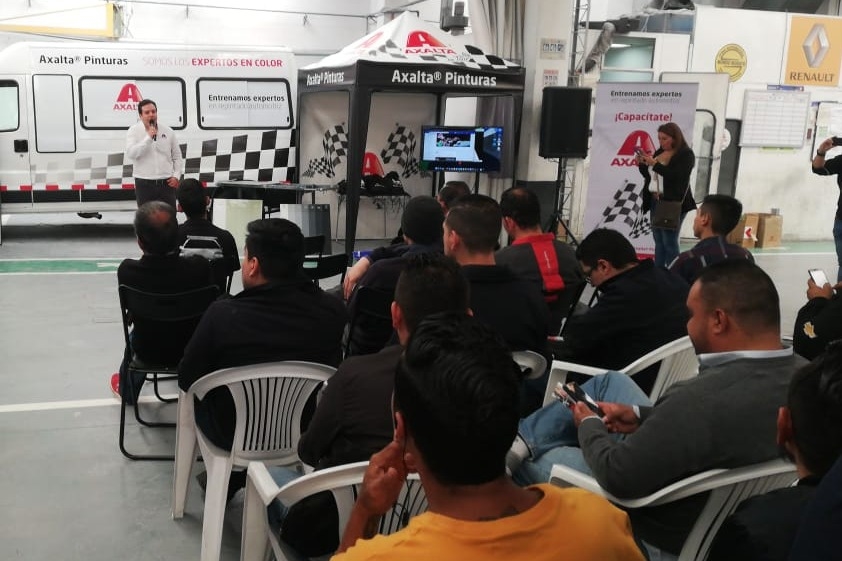 Sagola present in Axalta en Tour