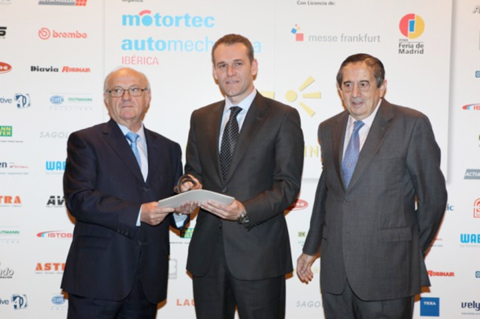 Sagola, awarded in the Innovation Gallery, triumphed in Motortec Trade Fair 2011, getting a great reception from the public